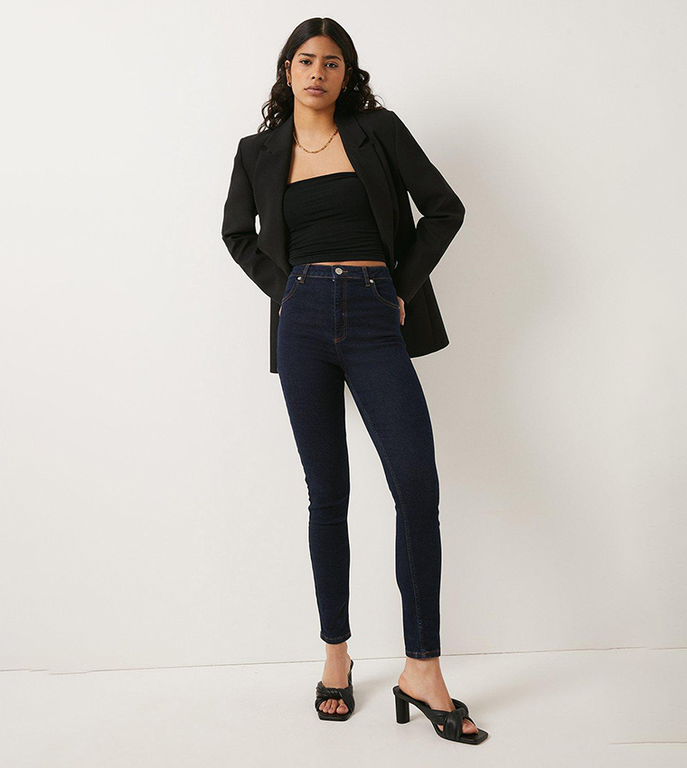 Oasis High Rise Straight Jeans