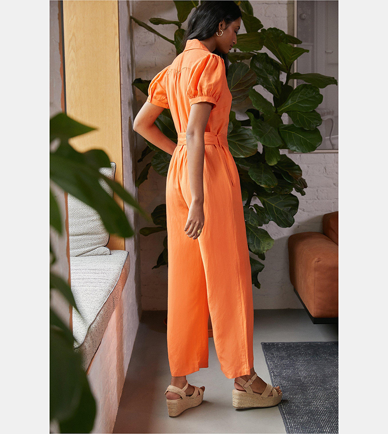 Oasis orange jumpsuit on sale