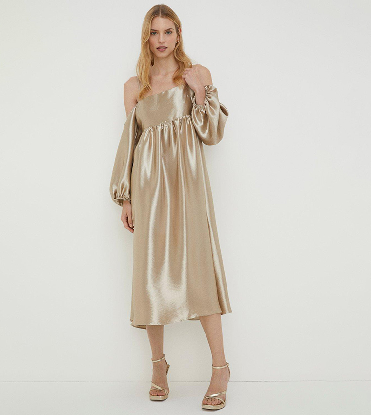 Oasis rachel pleat store dress