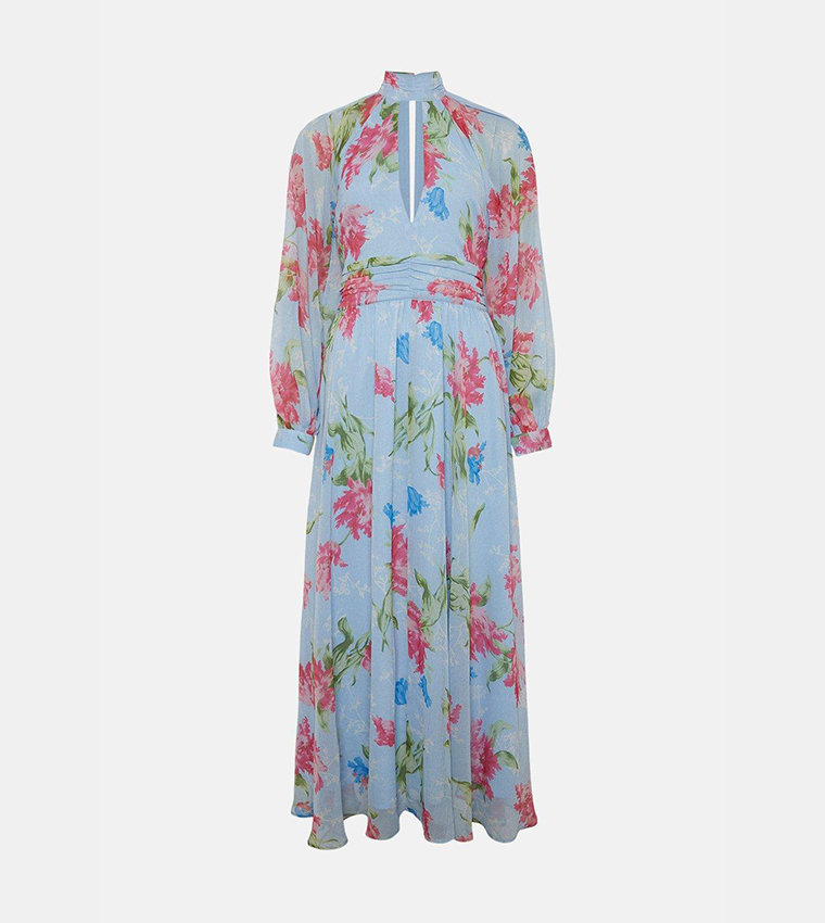 Oasis red hot sale botanical dress