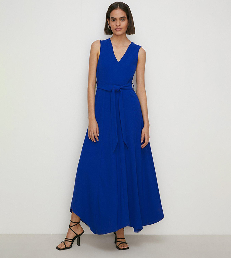 Oasis belted midi dress best sale