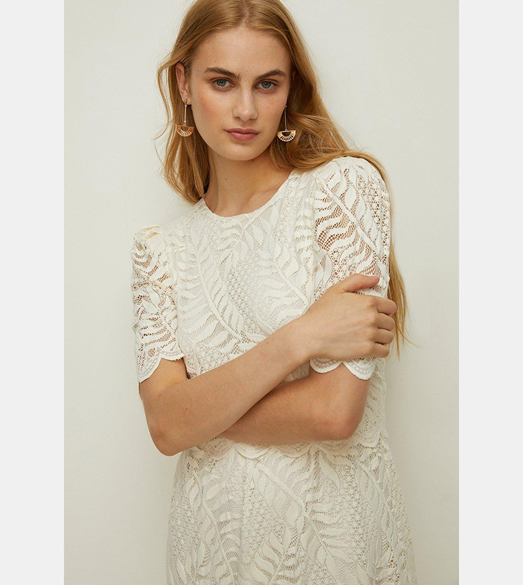 chinese dress ladies Rent Oasis Lace Tiered Strappy Midi Dress main image 1