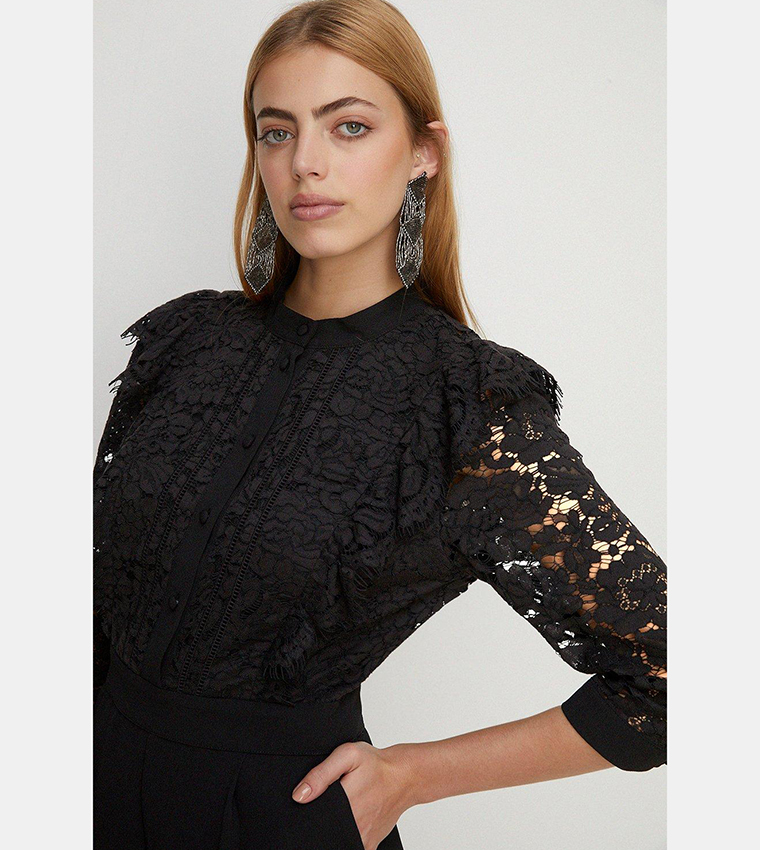 MIDNIGHT OASIS WOVEN JUMPSUIT main image 0