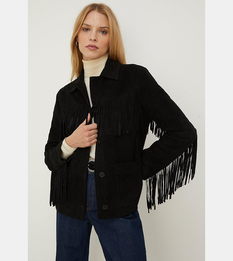 Oasis suede jacket Clearance