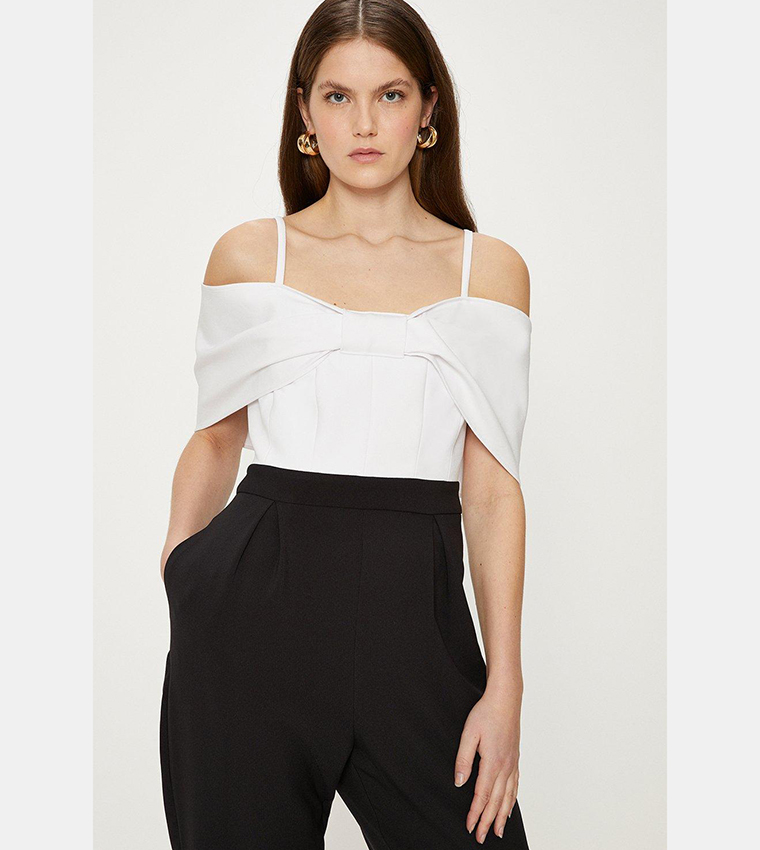 Oasis store bardot jumpsuit