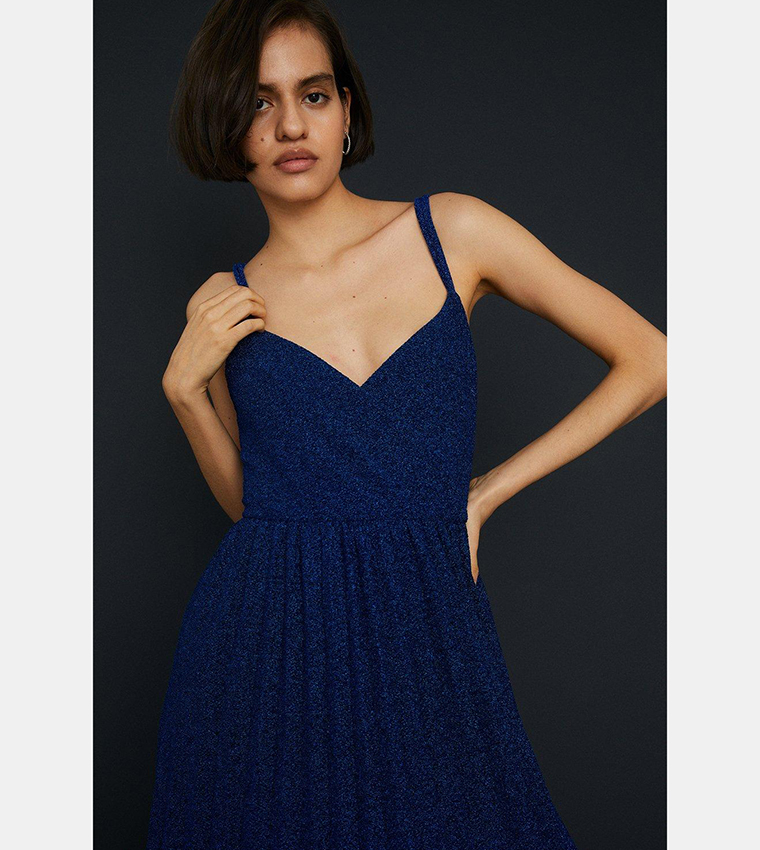 black blue vs white gold dress Six0 Ready to Ship 937 Pink Glitter Slinky Dress–Adult Small Tall main image 0