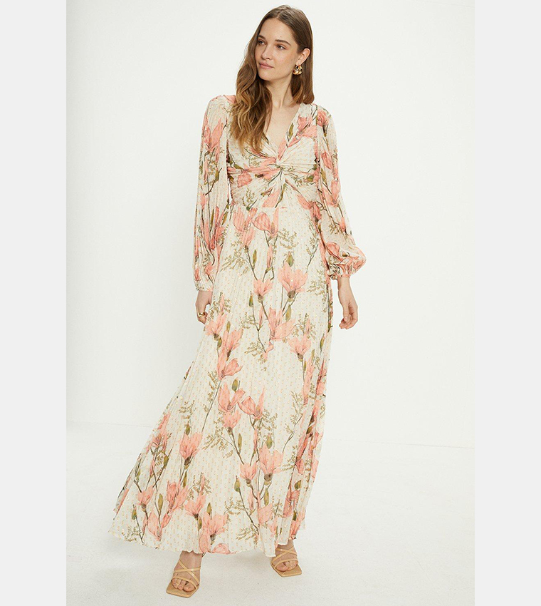 Oasis daisy haze 2024 twist neck dress