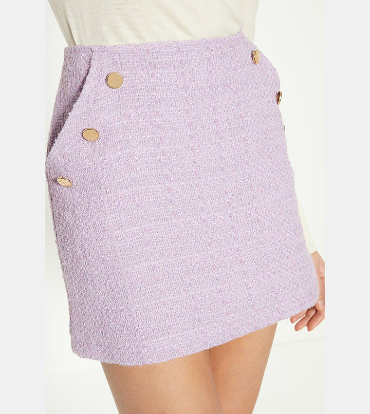 Oasis tweed mini skirt sale