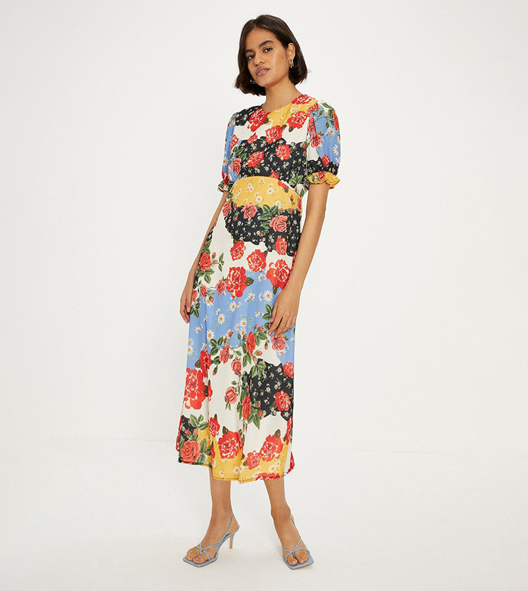 Oasis ditsy tea dress retailer