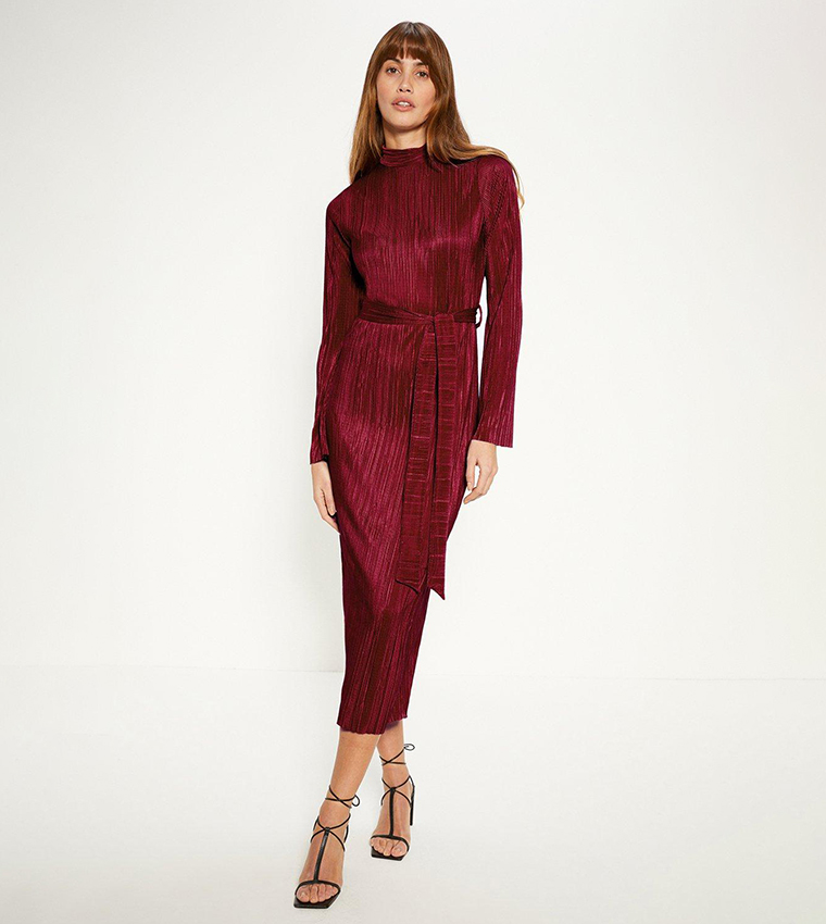 Oasis belted midi dress hotsell