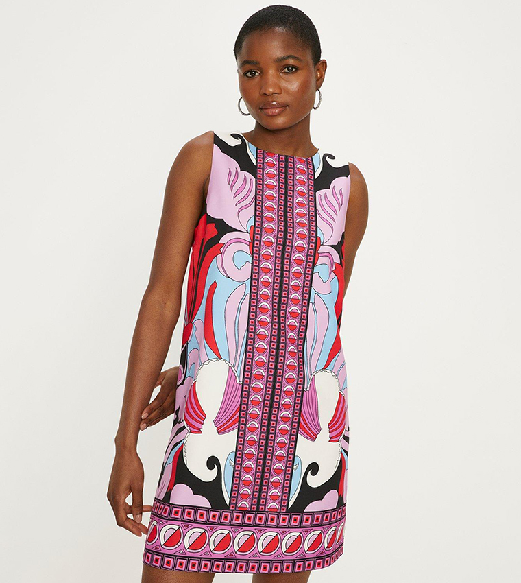 Oasis print clearance dress