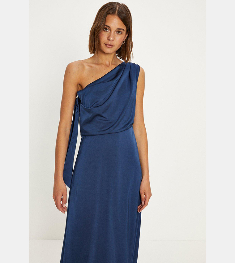 Oasis one shoulder top maxi dress