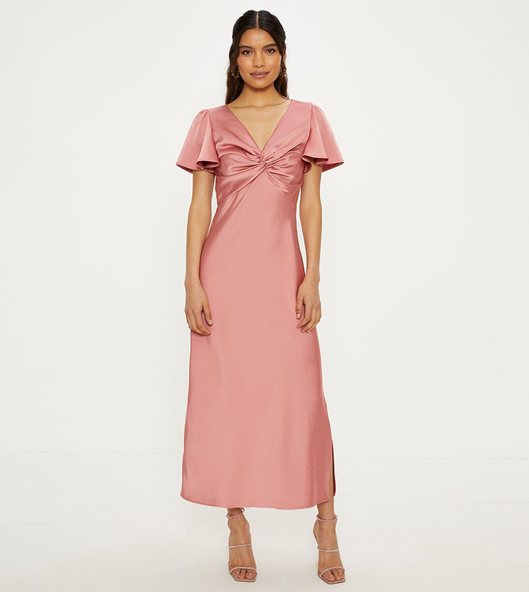 Dusty rose sales dress casual