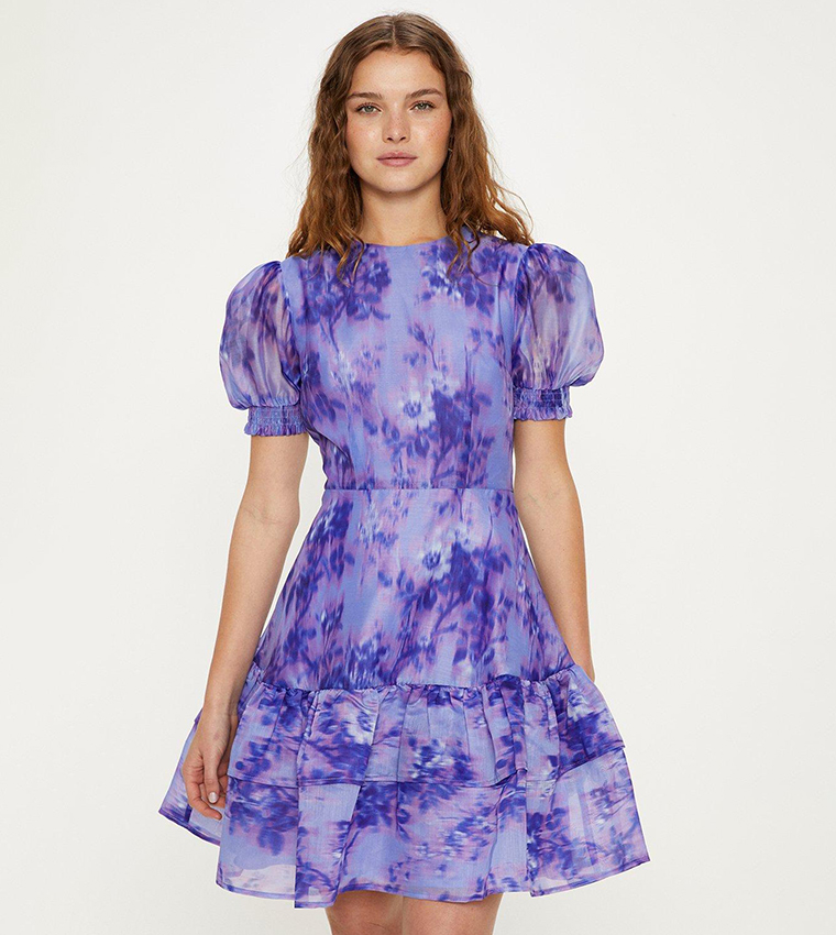 Organza skater outlet dress