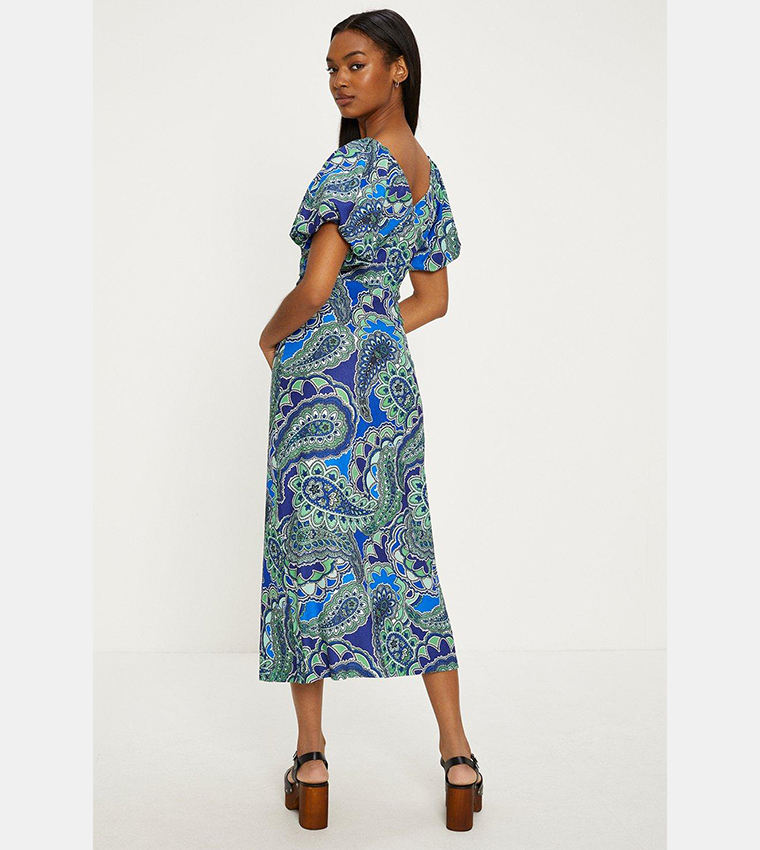 Oasis paisley dress best sale