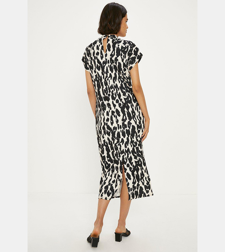 Oasis twist neck sales dress