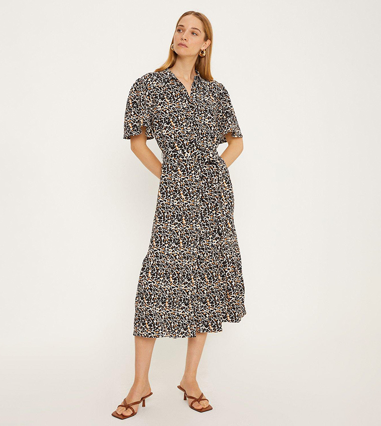 Oasis animal shirt dress hotsell