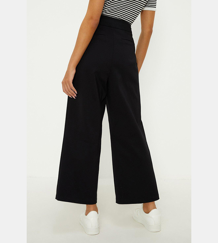 Oasis cropped wide leg trousers hotsell