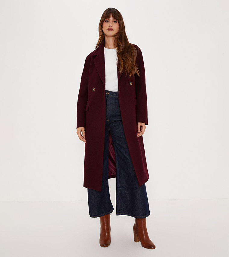 Oasis red outlet coat