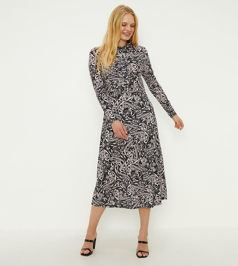 Oasis navy outlet shirt dress