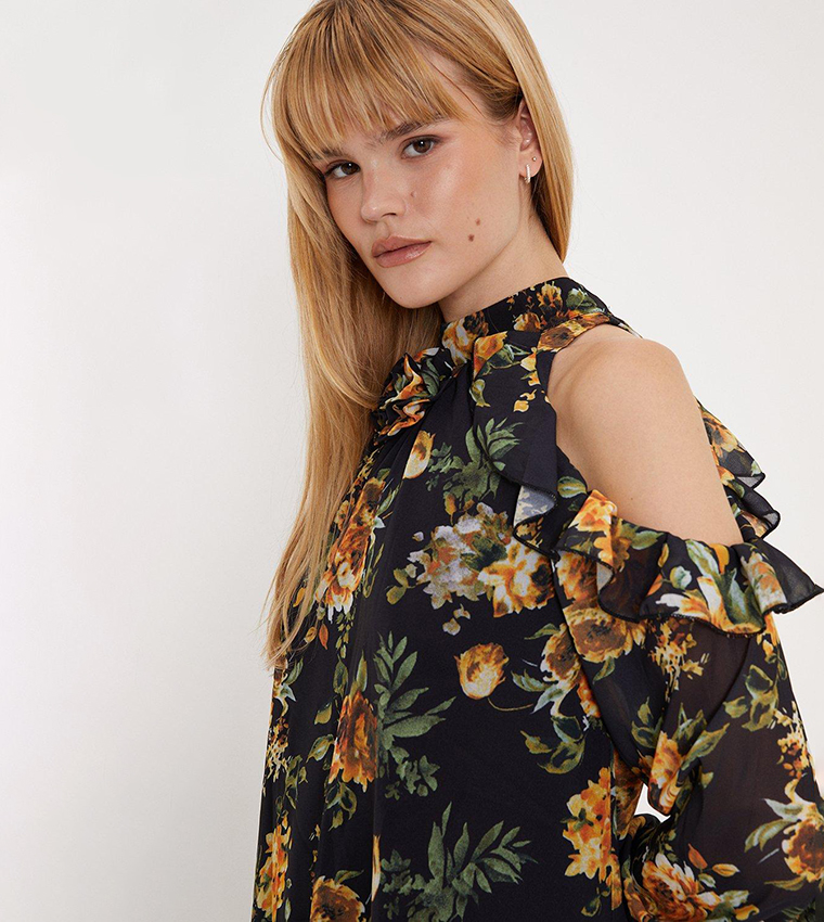 Floral Corsage Top