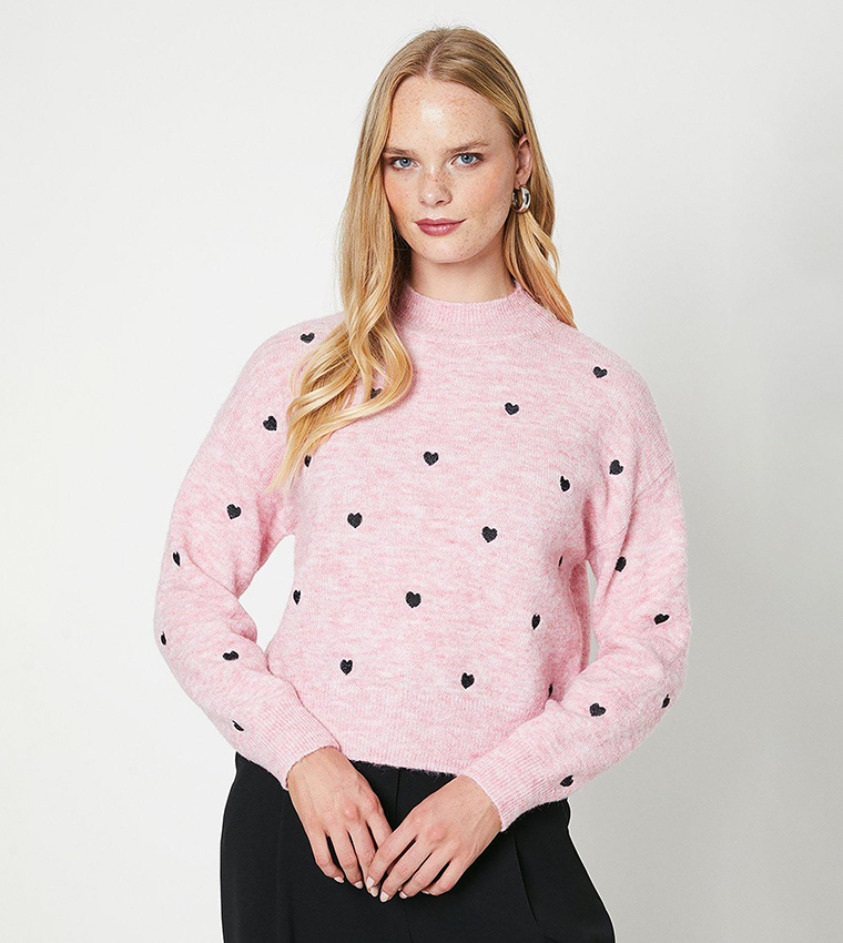 Oasis pink shop jumper