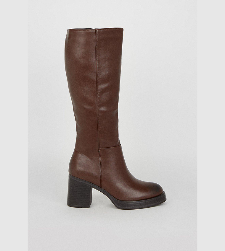 Platform Knee High Boots