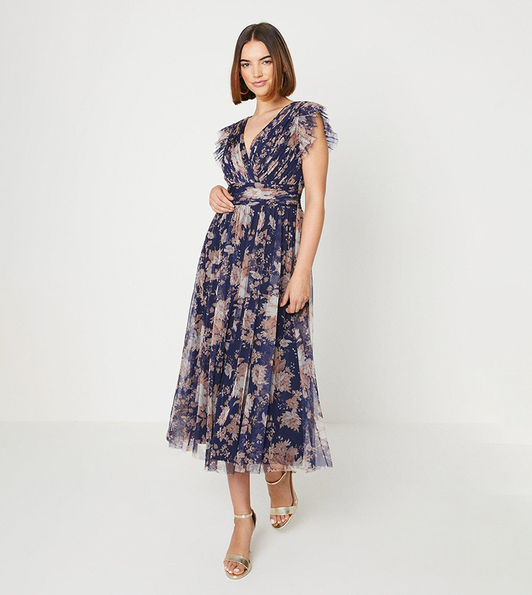 Oasis smudge outlet dress