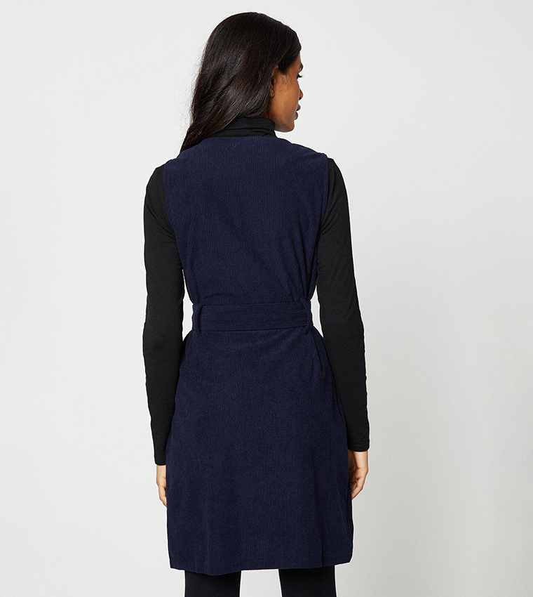 Oasis navy hotsell cord dress