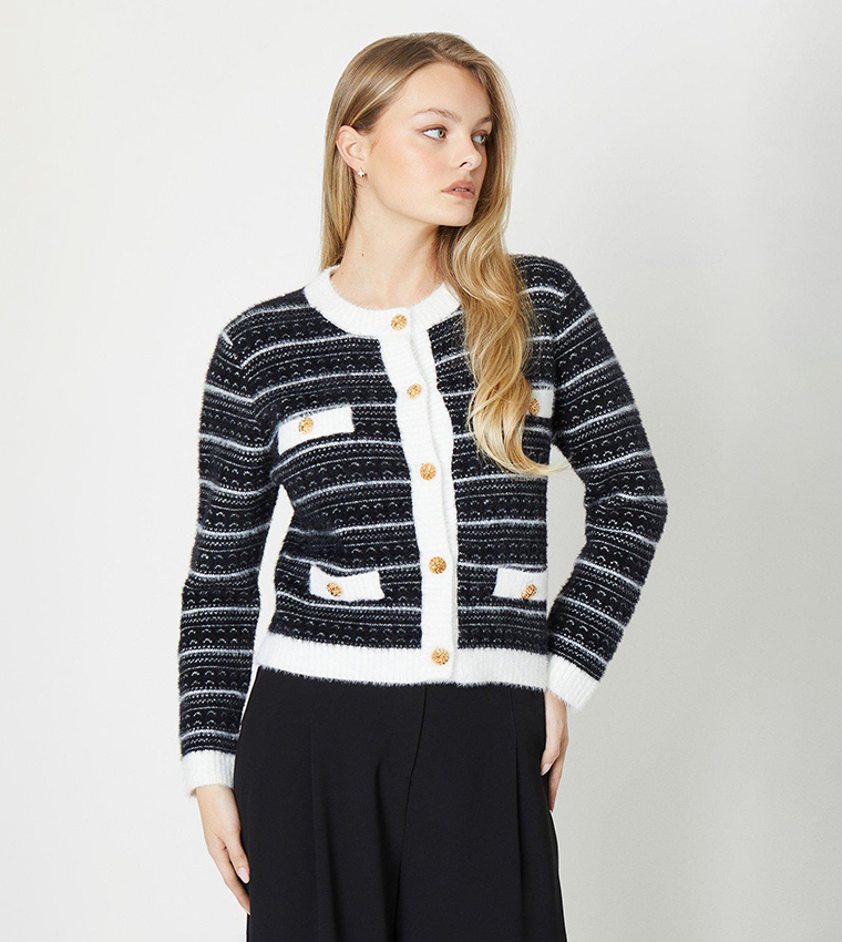 Oasis 2024 navy cardigan