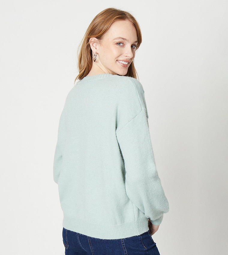 Oasis shop crew cardigan