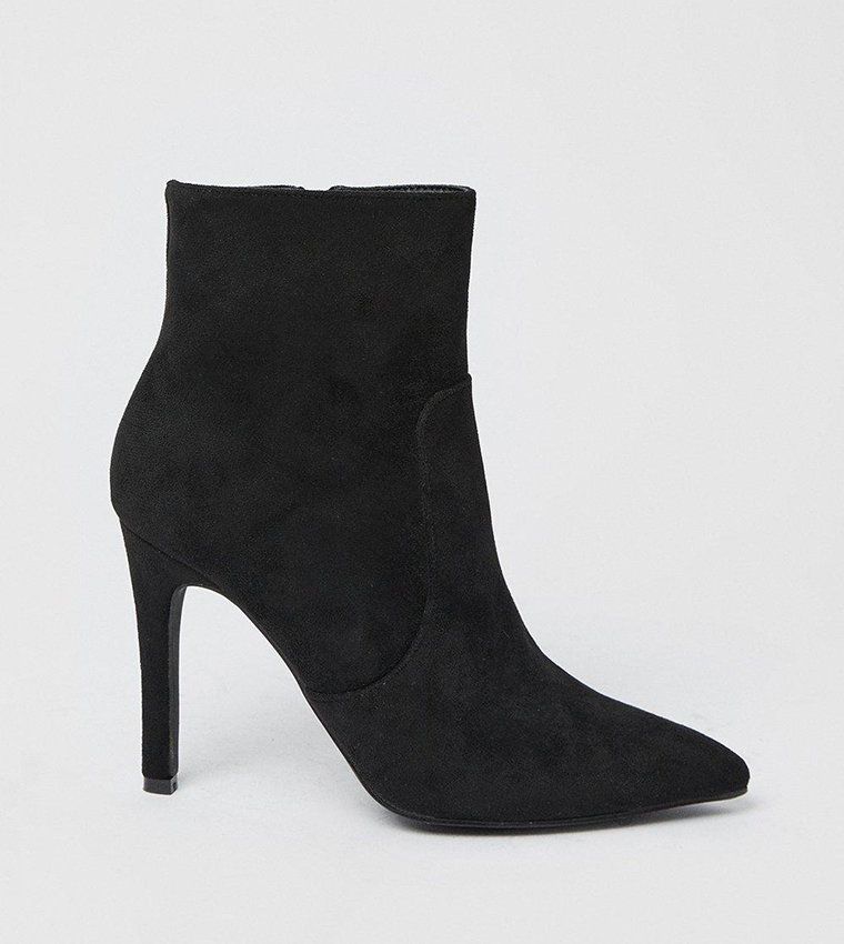 Buy Oasis Josephine High Stiletto Heel Pointed Ankle Boots In Black ...