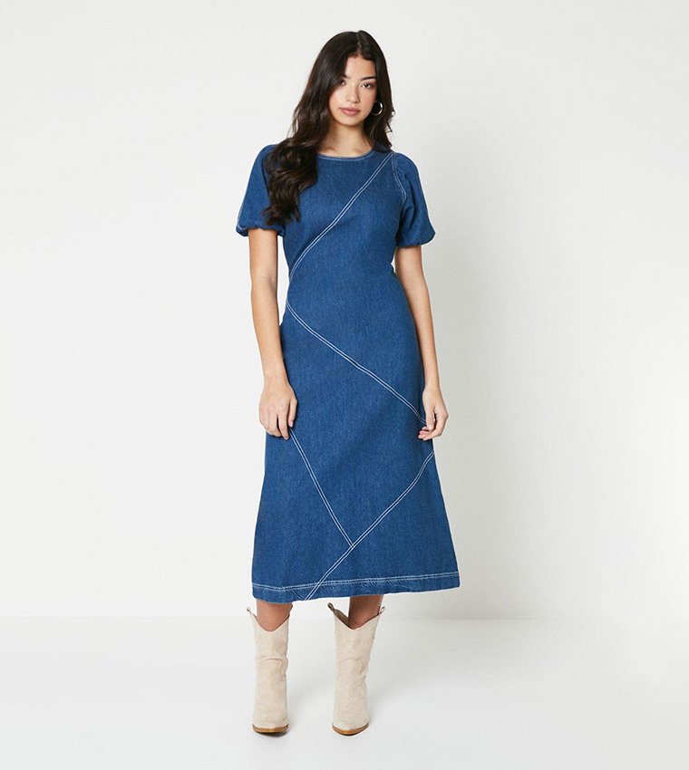 Oasis denim outlet dress