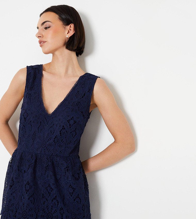 Lace midi dress banana republic best sale