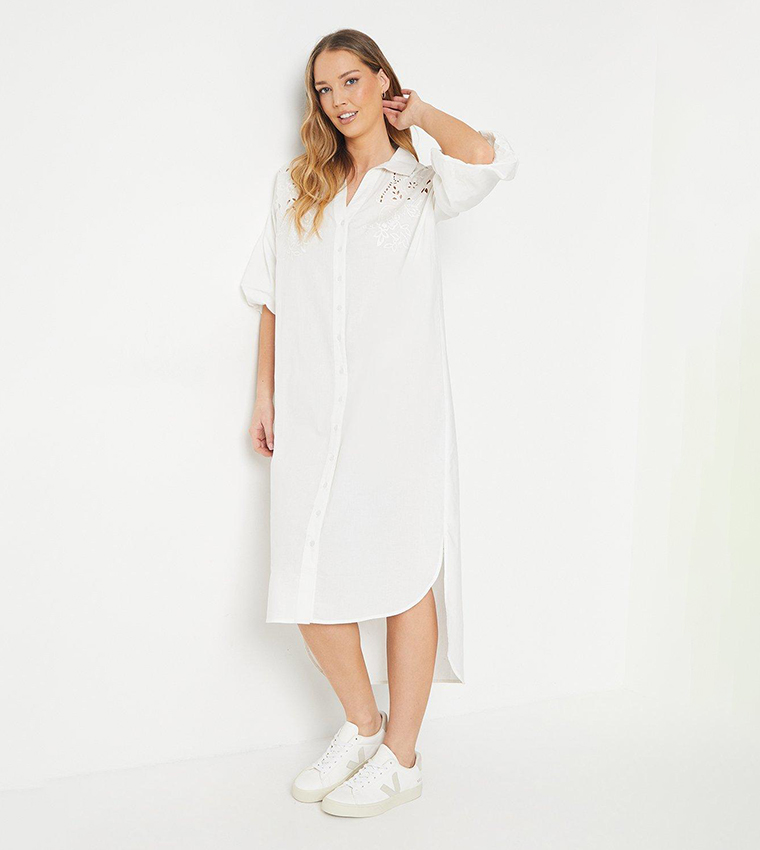 Oasis midi shirt dress best sale