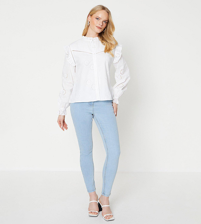 Jade Mid Rise Skinny Fit Jeans
