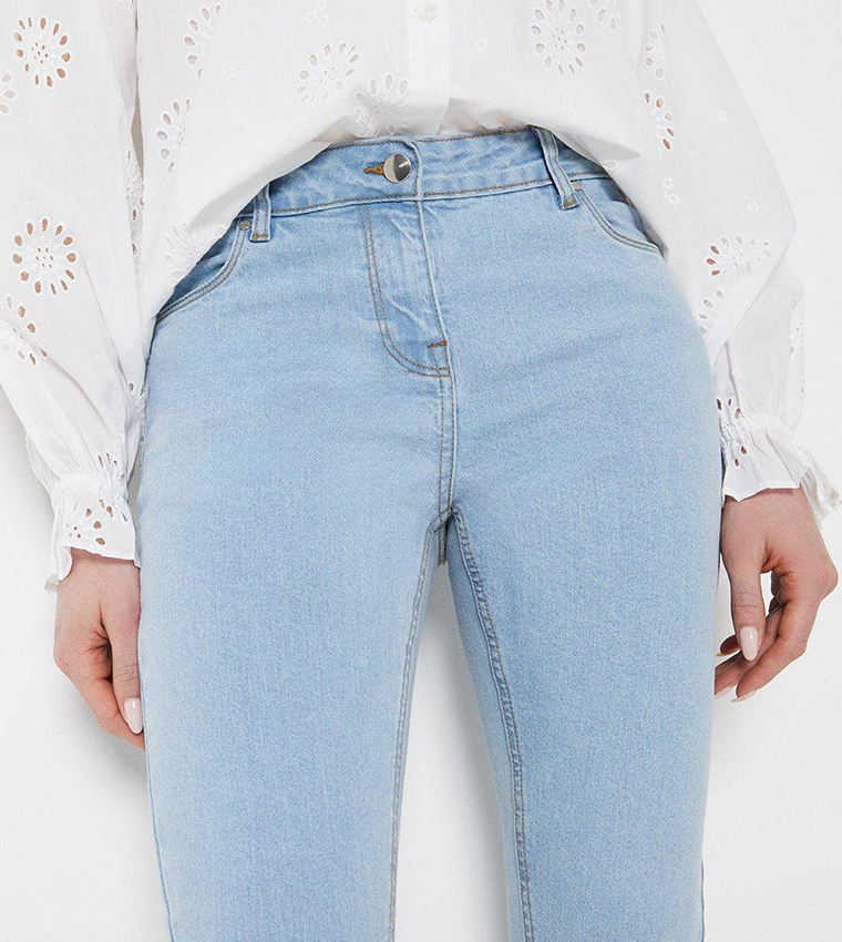 Jade Mid Rise Skinny Fit Jeans