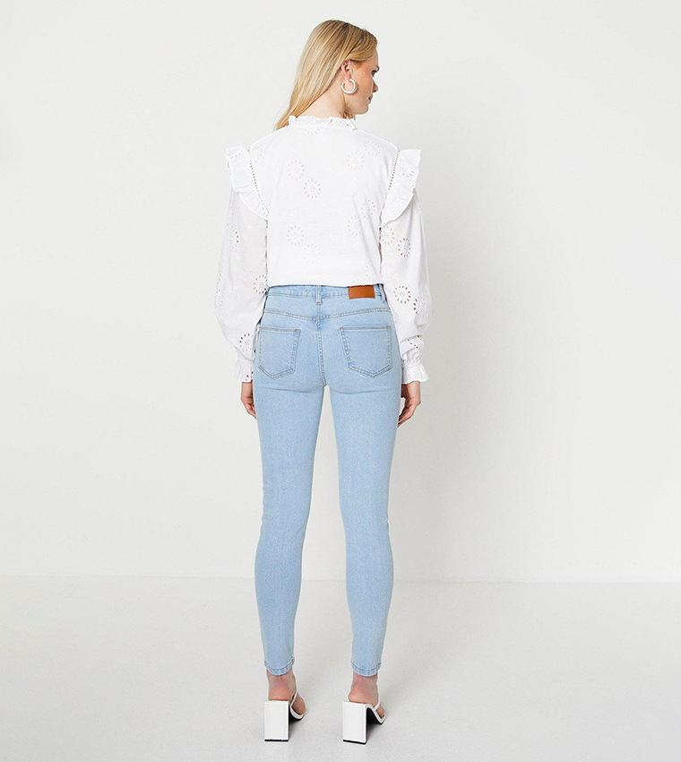 Jade Mid Rise Skinny Fit Jeans