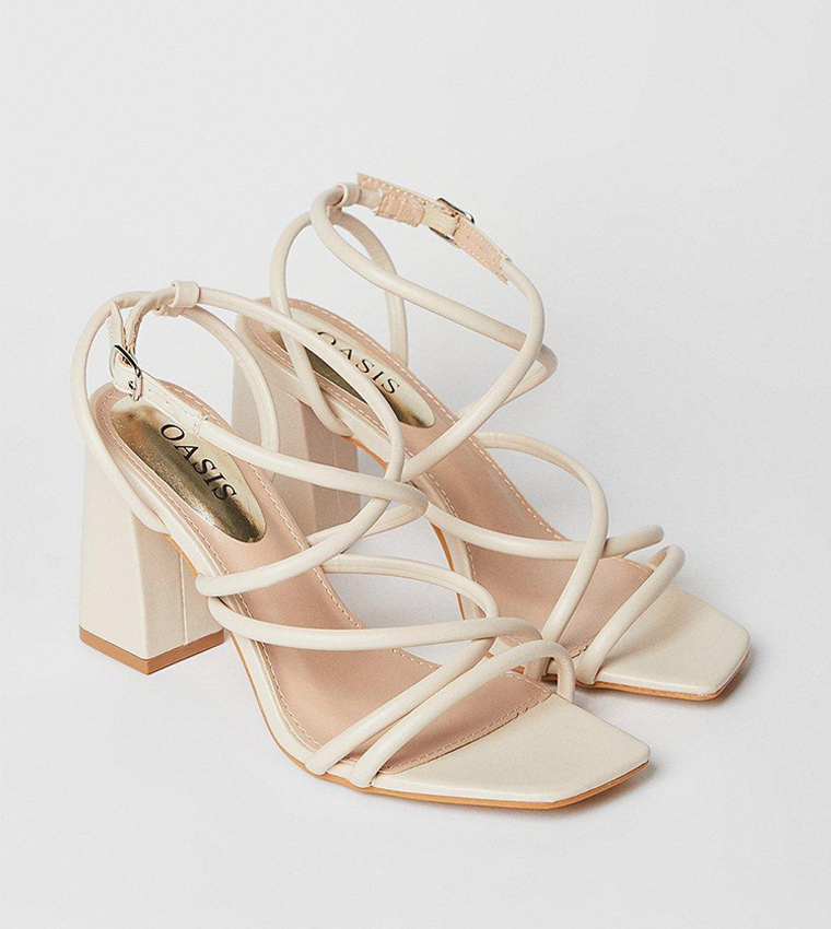 Oasis block heel store sandals