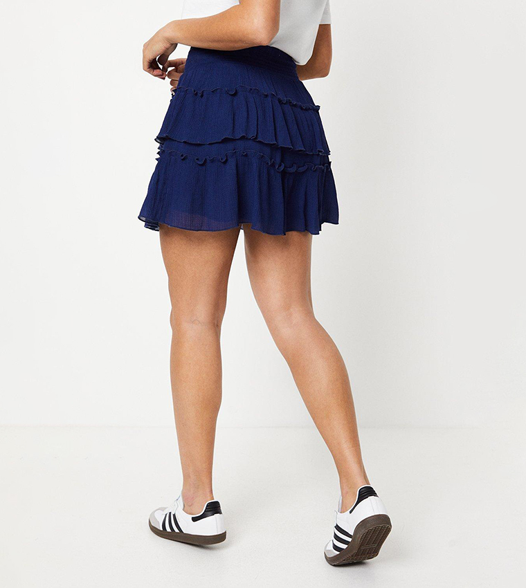 Oasis ruffle mini skirt best sale