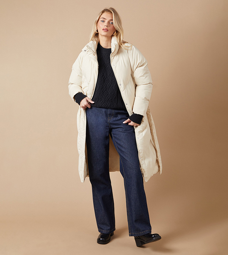 Oasis funnel neck coat hotsell