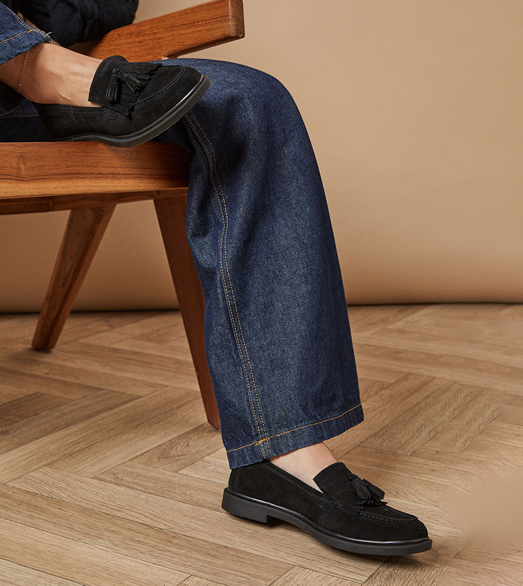 Leather Brighton Tassel Loafers
