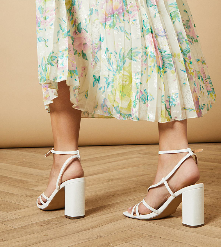 Marcella Open Toe Block Heel Sandals