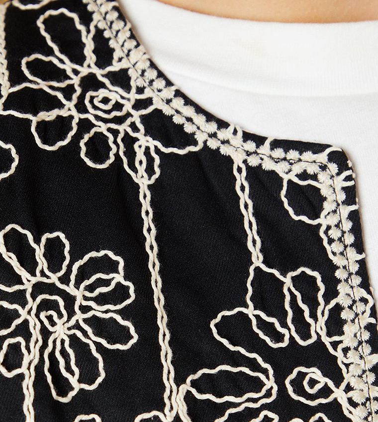 Embroidered Bomber Jacket