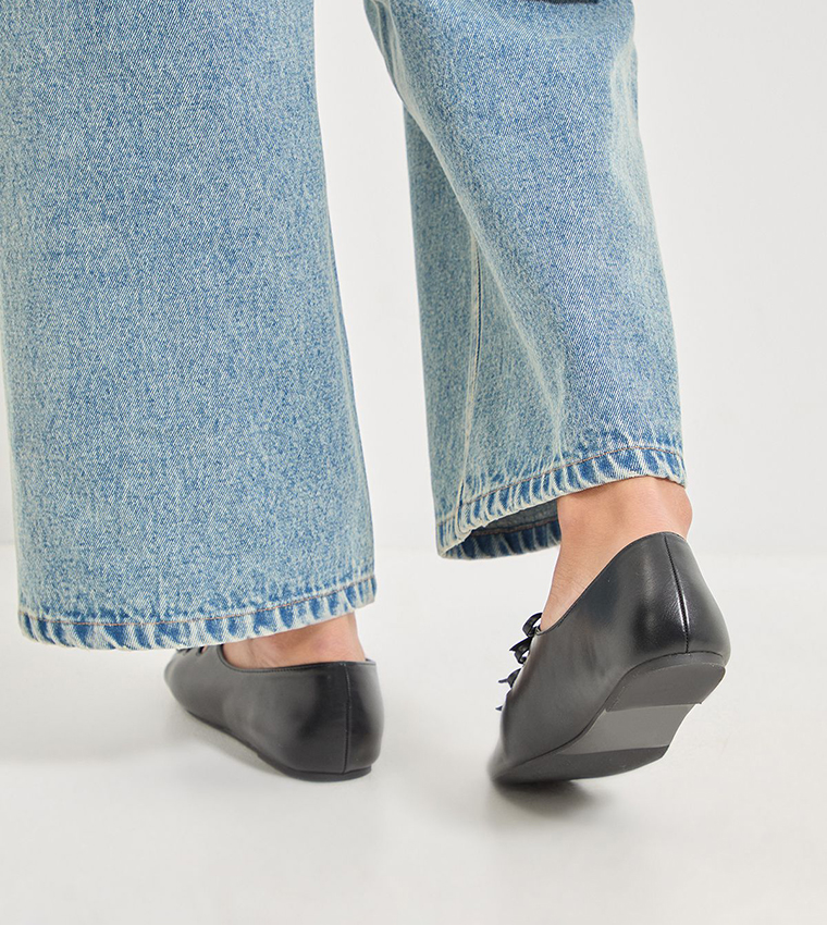 Darielle Faux Leather Multi Bow Mary Jane Shoes