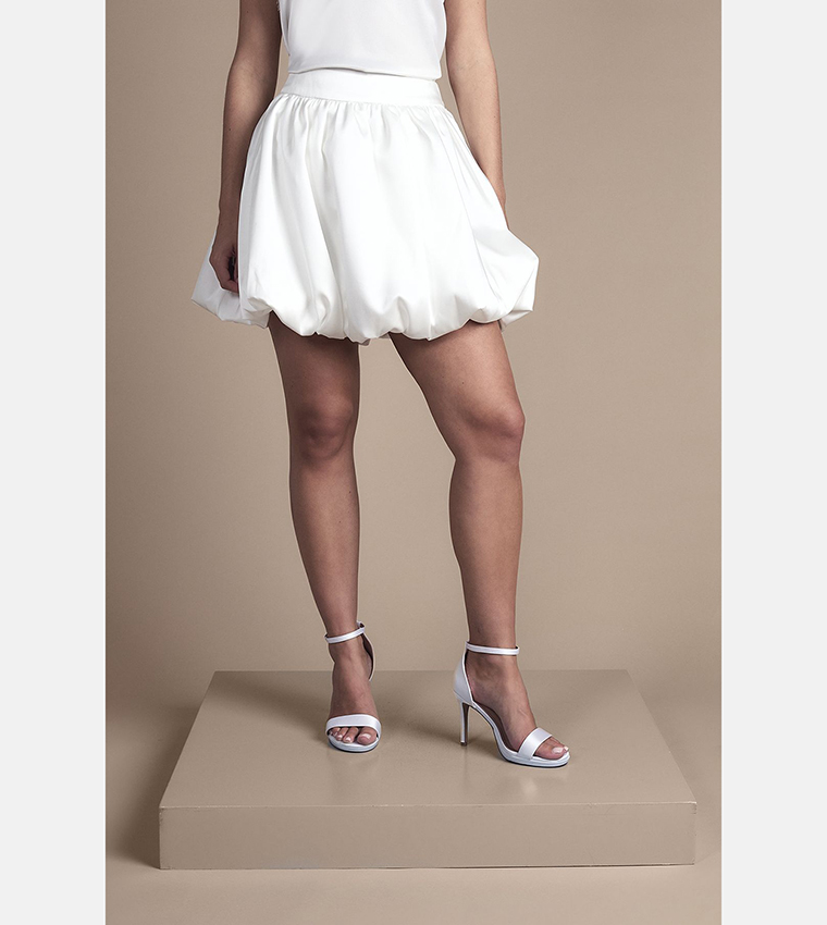 Puffball Mini Skirt