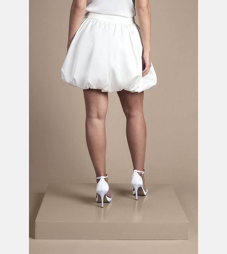 Puffball Mini Skirt