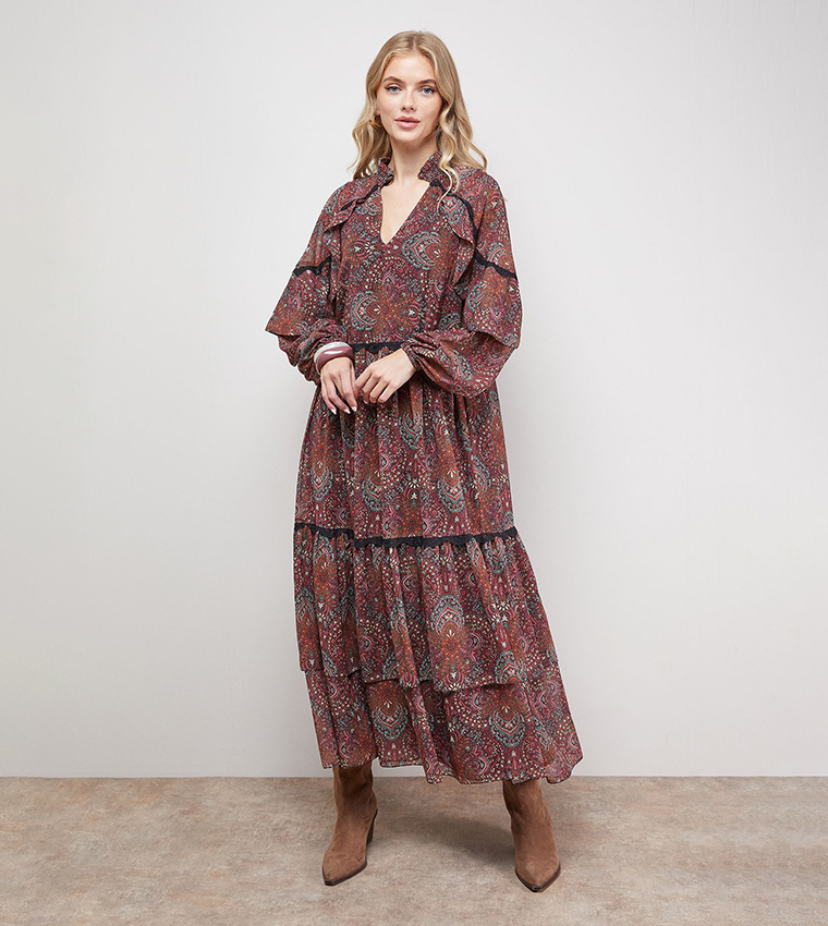 chinese dress ladies Free People Feeling Groovy Maxi – ValleVerde main image 0