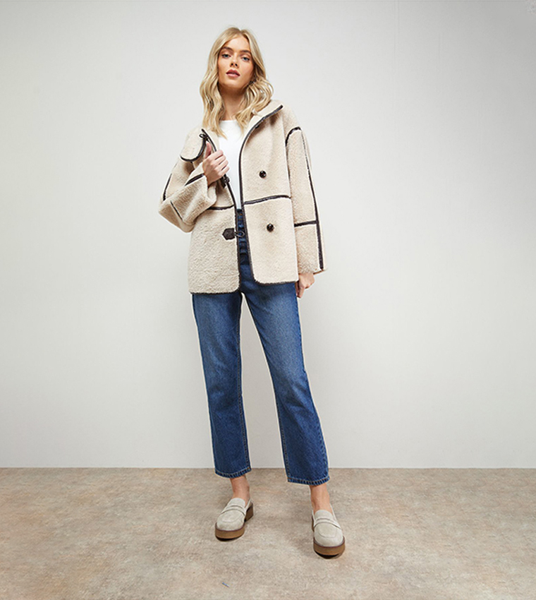 Suede Chunky Penny Casual Loafers