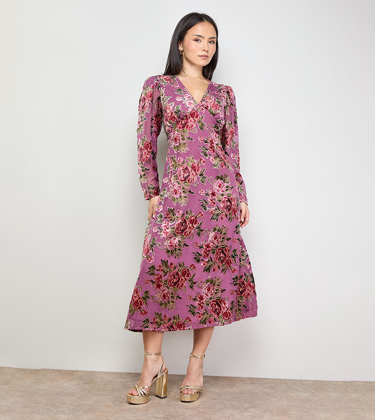 فستان كم باف للمقاسات الصغيرة 